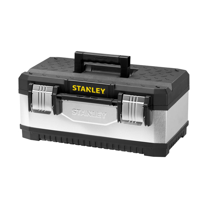 Stanley Werkzeugbox / Werkzeugkoffer (20", 49.7x29.3x22.2cm, aus Metall-Kunststoff, galvanisiert, mi