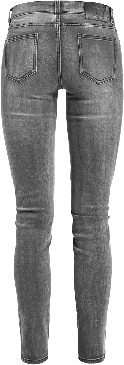 RED by EMP Damen graue Jeans mit Waschung W28L30