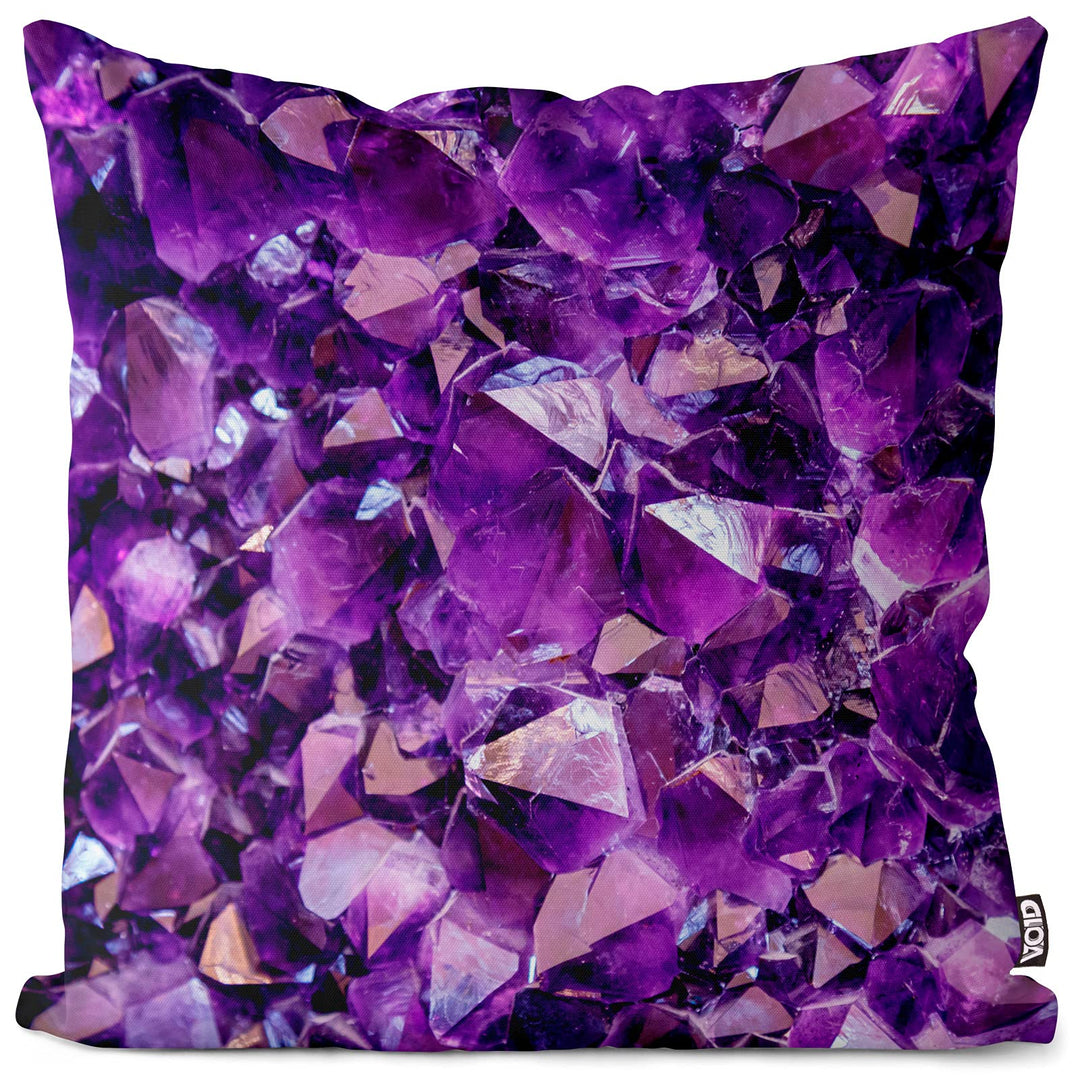 VOID Amethyst Kristall Stein Kissenbezug Kissenhülle Sofakissen Kissen Deko Outdoor-Kissen Dekokisse