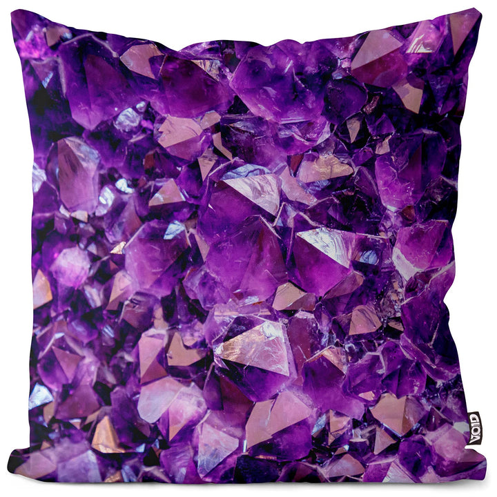 VOID Amethyst Kristall Stein Kissenbezug Kissenhülle Sofakissen Kissen Deko Outdoor-Kissen Dekokisse