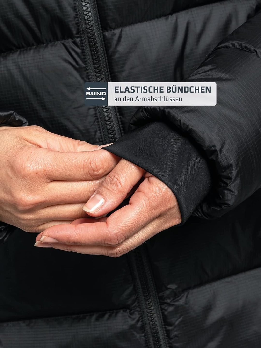 Schöffel Damen Down Coat Kenosha L, wind- und wasserabweisender Daunenmantel mit RDS-zertifizierten