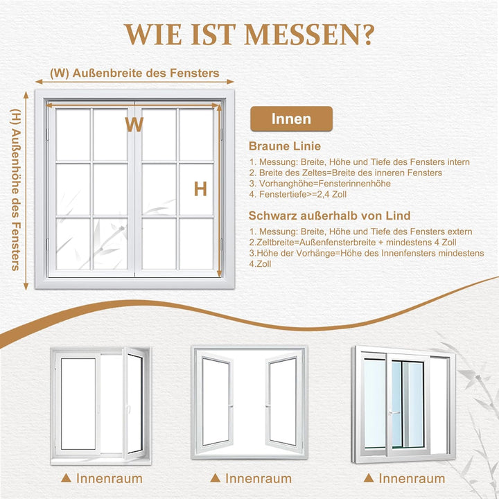 Bambusrollo Bambus Rollo Sonnenschutz und Sichtschutz Rollo,für Fenster Und Türen,Blickdicht,Bambus