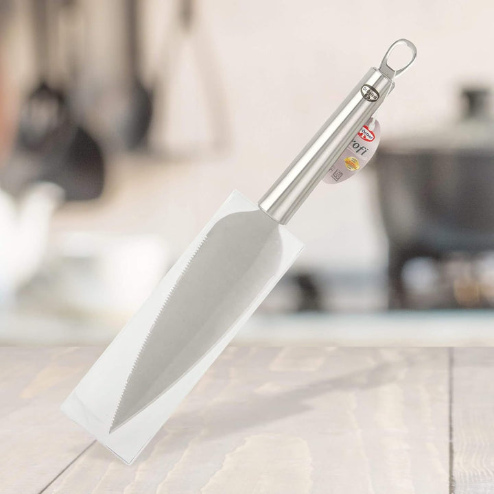 Dr. Oetker 1956 Profi-Tortenmesser und Tortenheber, Küchenmesser, für die Hochzeitsfeier, 31 cm, ver