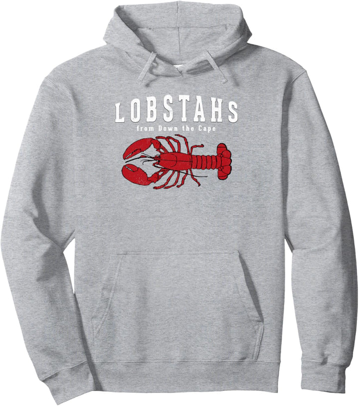 Lustiger Cape Dorsch Hummer LOBSTAHS Down Cape Distessed Pullover Hoodie