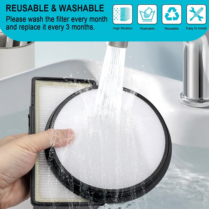 4 x Staubsauger Filter für Rowenta Silence Force Cyclonic RO7649EA RO7689EA RO7647EA RO7663EA RO7676