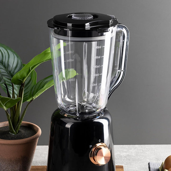 BERGNER COPPERLY - Grossraummixer - 2 Geschwindigkeiten mit 800 W Pulsleistung - 1,8 Liter Kunststof