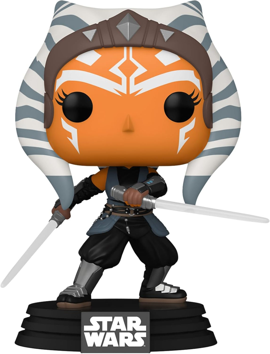 Funko Pop! Star Wars: The Mandalorian - Ahsoka Tano mit Sabers - Vinyl-Sammelfigur - Geschenkidee -