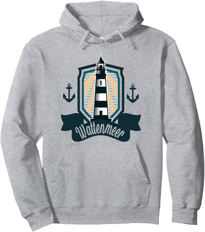 Nordsee Wattenmeer Sylt St. Peter Ording Stralsund Föhr Pullover Hoodie