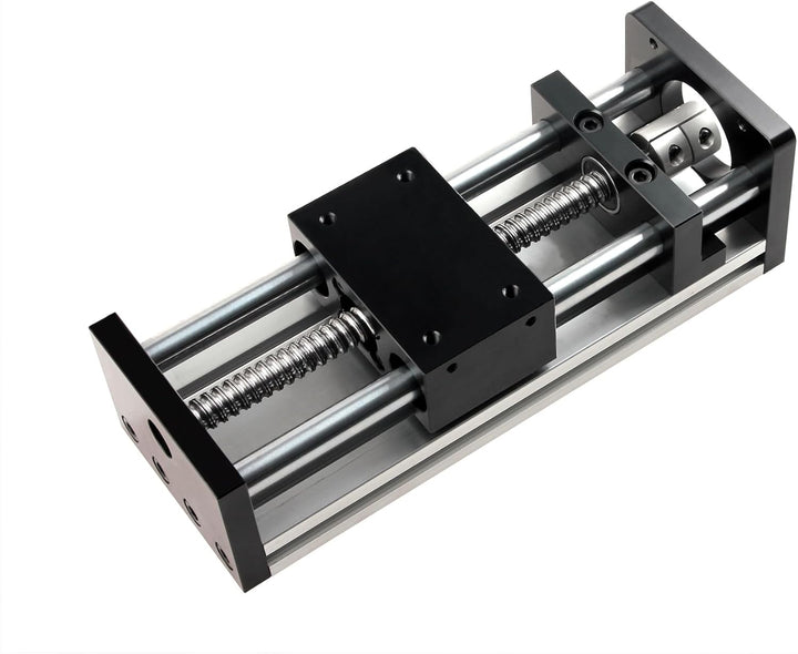 CNCMANS 100mm Effektiver Verfahrlänge Doppelter optischer Achsenführungs-Kugelumlaufspindel SFU1204