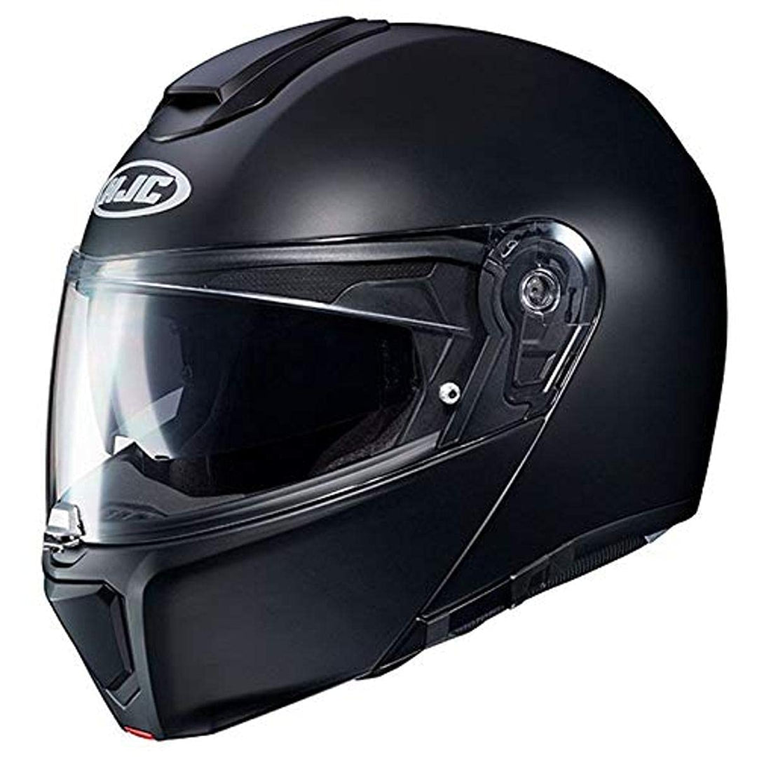 HJC 14707008 Motorradhelm Herren, Schwarz/Orange, Grösse M M Schwarz/Orange, M Schwarz/Orange