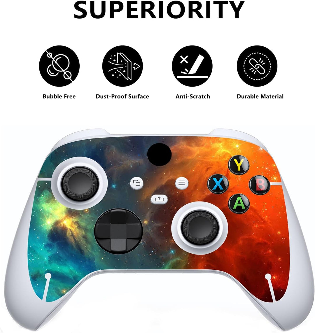 PlayVital Skin für Xbox Series S, Aufkleber Vinyl-Skins Schutzfolie Wrap Abziehbild Abdeckung Sticke