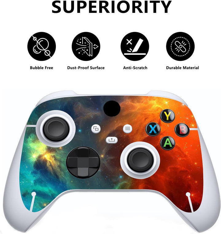 PlayVital Skin für Xbox Series S, Aufkleber Vinyl-Skins Schutzfolie Wrap Abziehbild Abdeckung Sticke