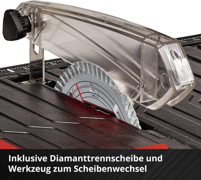 Einhell Akku-Fliesenschneider TE-TC 18/115 Li Power X-Change (Li-Ion, 18 V, max. 3.800 min-1, inkl.