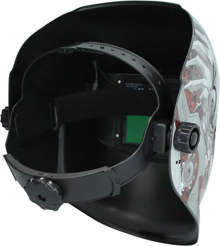 KS Tools 310.0195 Schweisser-Schutzhelm, Steel-Design