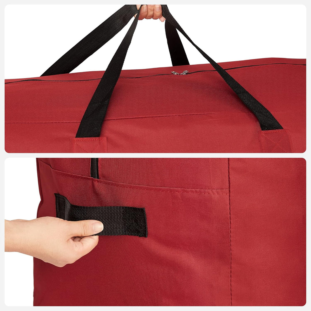 SONGMICS Aufbewahrungstasche für Weihnachtsbaum, Tragetasche, für Bäume bis zu 270 cm, aus 600D Oxfo