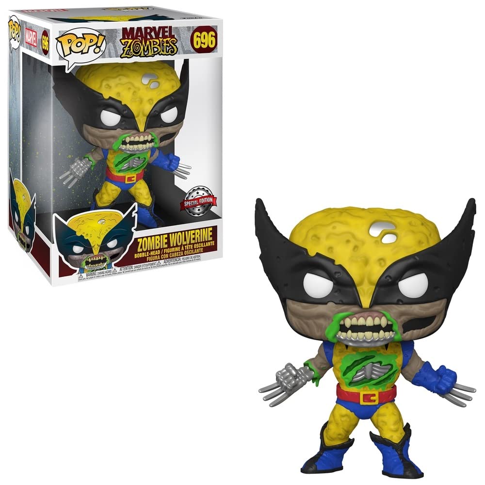FUNKO Unisex Kinder Zombie Wolverine Pop 25,4 cm, Multi Color