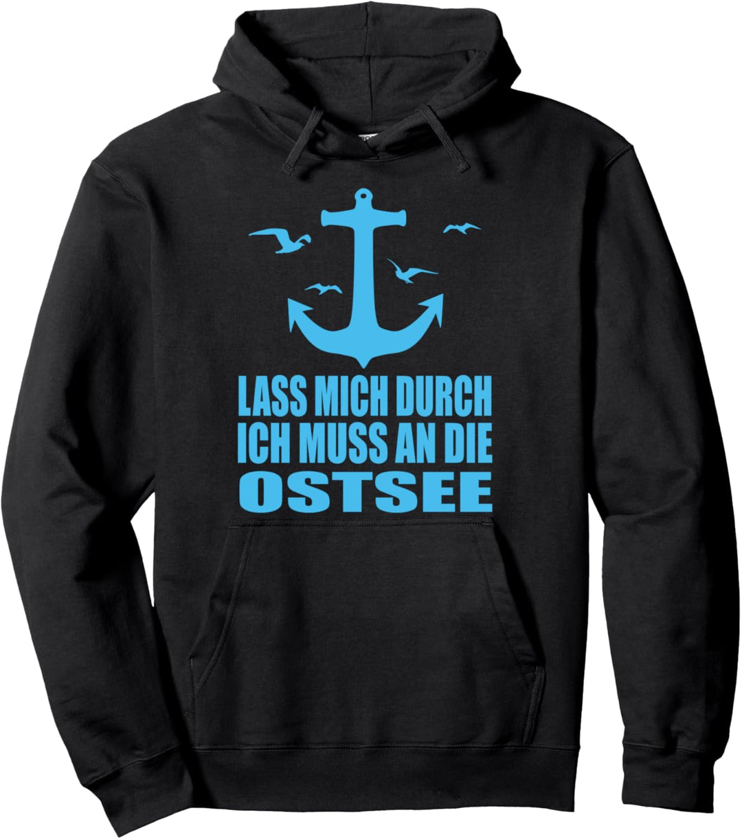 Ostsee Urlaub Rügen Usedom Fehmarn Travemünde Wismar Fans Pullover Hoodie