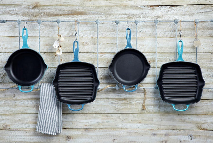 LE CREUSET Signature Gusseisen Brat- und Servierpfanne, Rund, Ø 23 cm, Für alle Herdarten inkl. Indu