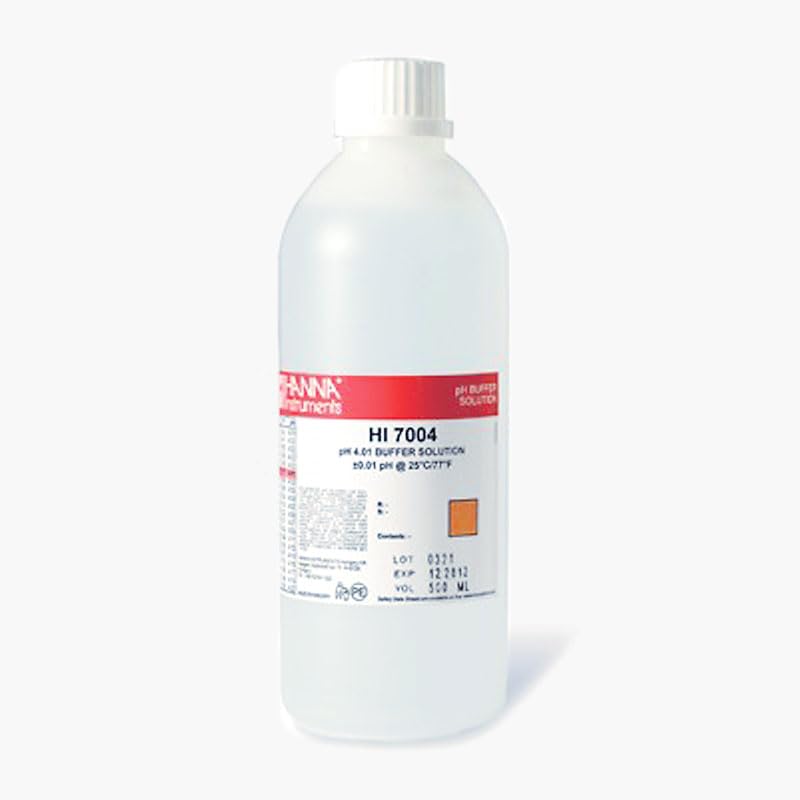 HI7004L Kalibrierlösung pH 4,01, 500 ml Flasche