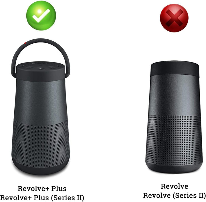 Khanka Hart Tasche Schutzhülle für Bose SoundLink Revolve+ Plus Bluetooth Speaker Tragbarer Lautspre