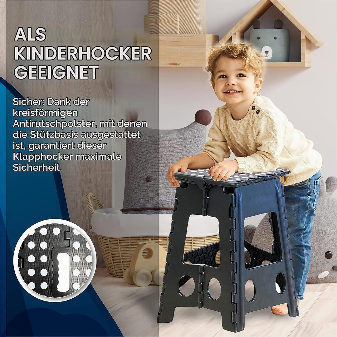 Faltbarer Hocker.