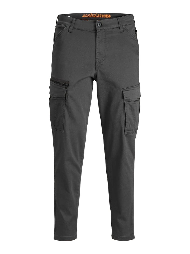 JACK & JONES Cargohose Herren 27W / 30L Grau, 27W / 30L Grau