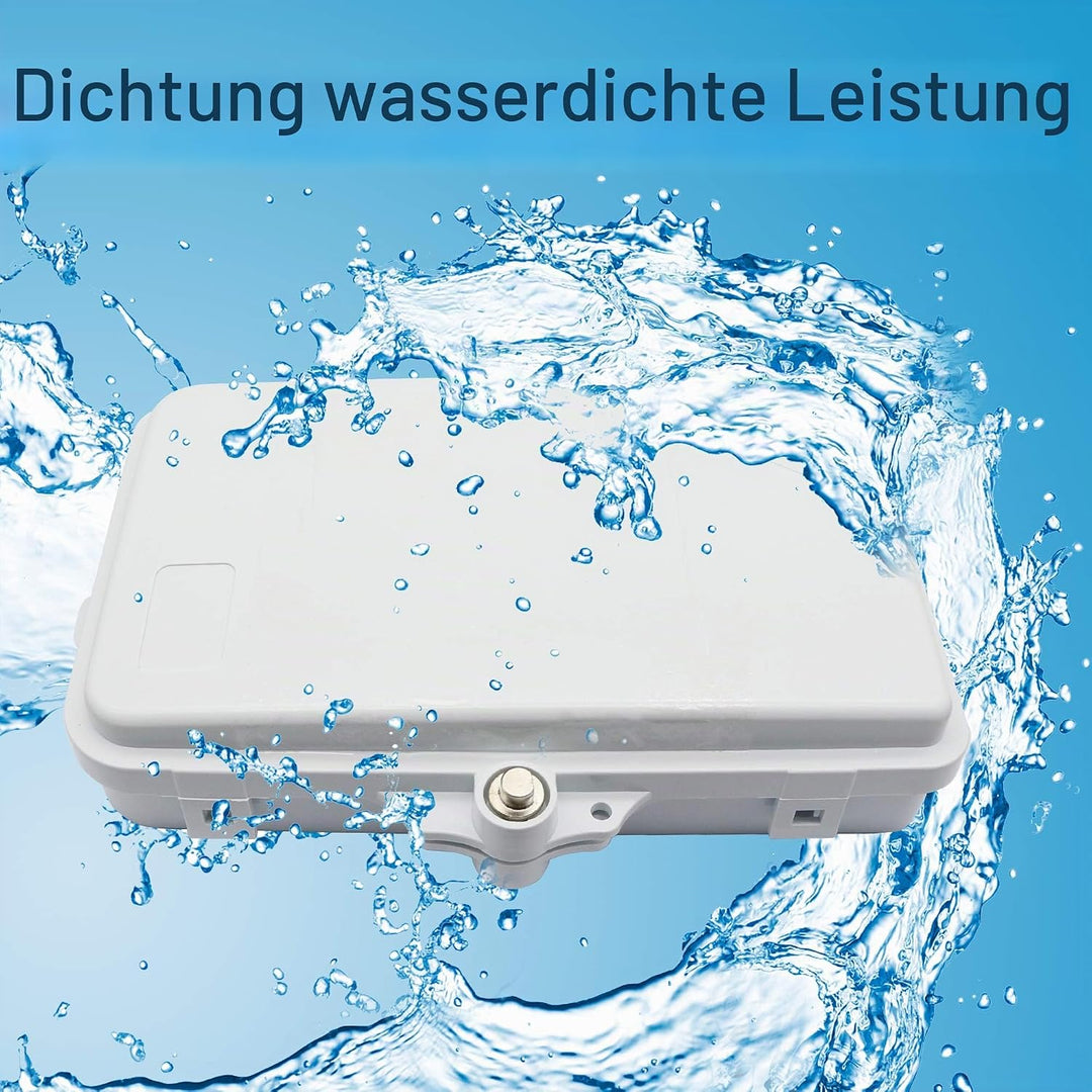 6-Core-FTTH Glasfaser Verteilerbox, 6-Port-Glasfaser-Verteilerbox-Splitterbox, für SC, FC, E2000-Ada
