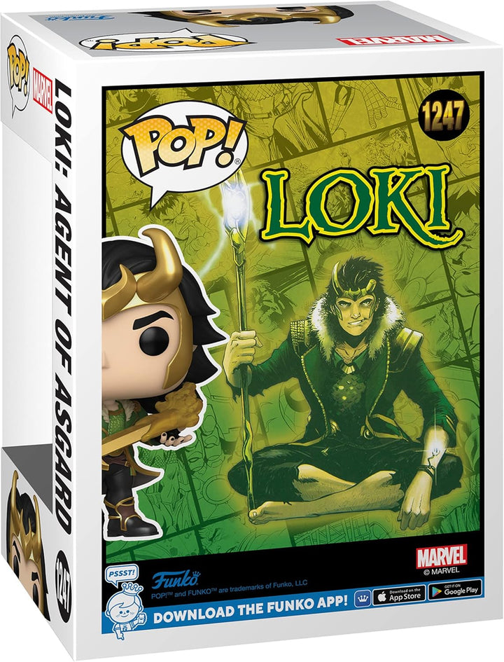 Funko Pop Marvel #1247 - Loki: Agent of Asgard (Exclusive) Red Suit (Regular)