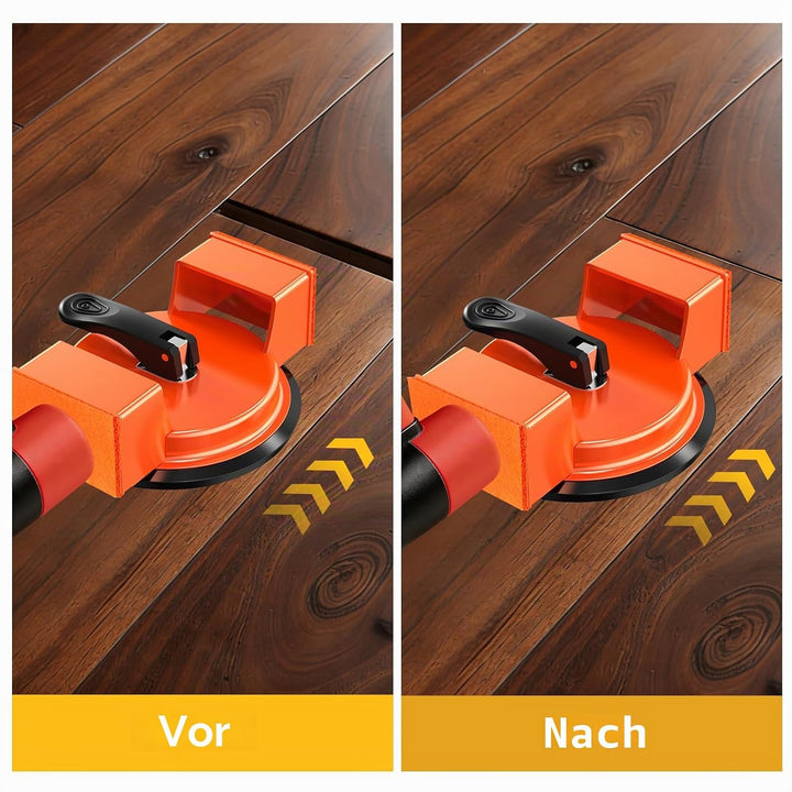 Bodenspalt-Reparaturwerkzeug, Laminat-Verlegewerkzeug, Verbesserter Saugnapf &amp; 3 Klebepads für Lamin