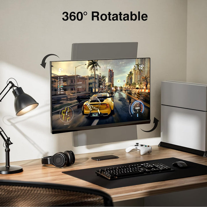 TV Wandhalterung Schwenkbar Neigbar Drehbar Fernseher Wandhalterung für 10-32 Zoll Flach&Curved Fern