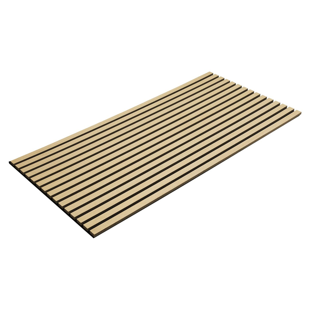 Akustikpaneele Holz 0,72㎡ - 1 Satz 120x60cm Rohholz Farbe Wandpaneele 3D, Moderne Akustiklösung für