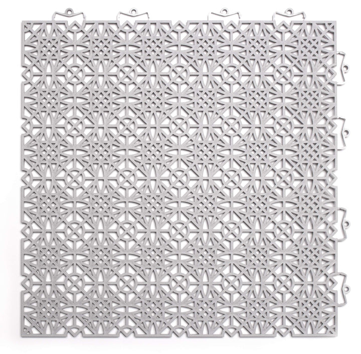 andiamo Terra Sol Terassenfliesen Klicksystem - Kunststoffplatten Aussenbereich für Balkon - Terasse