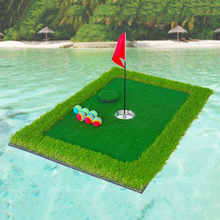 Schwimmendes Golf-Grün für Pool, Schwimmendes Chipping-Grün, Schwimmendes Grün für Pool, Outdoor-Hin