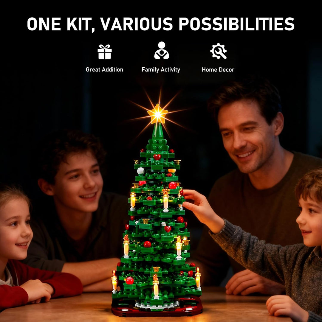 BRIKSMAX 40573 Led Licht für Lego Weihnachtsbaum - Compatible with Lego Bausteinen Modell - Ohne Leg
