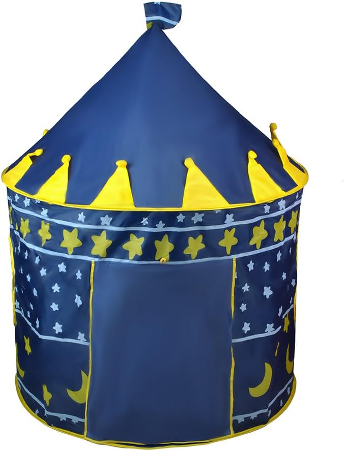 Kinderzelt Spielzelt Spielhaus Blau Schloss Zelt Kinder 1163