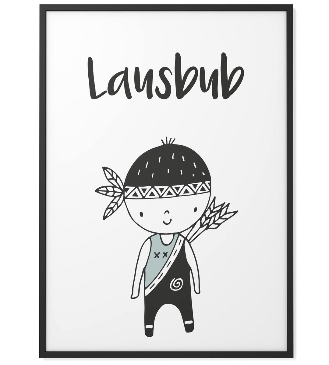 Papierschmiede® Kinderposter in A3, Wanddeko für Kinderzimmer oder Spielecke, Geschenk für Jungen, W
