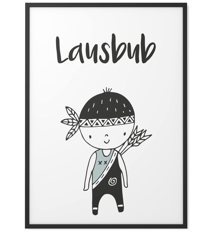 Papierschmiede® Kinderposter in A3, Wanddeko für Kinderzimmer oder Spielecke, Geschenk für Jungen, W