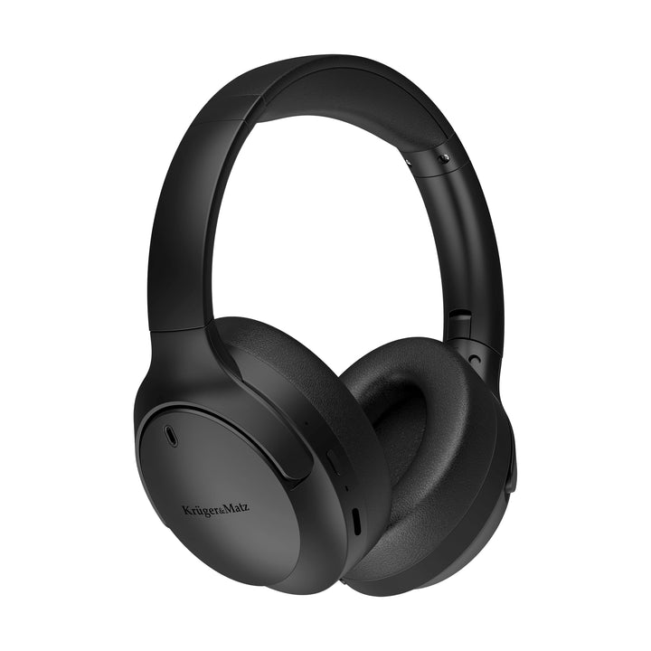 Krüger&Matz Drahtlose Ohrhörer Street 4 Eingebautes Mikrofon ANC-Funktion Bluetooth 5.4 Schwarz