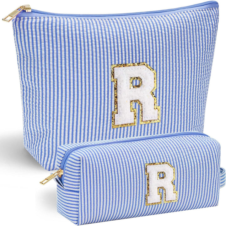 Parima Kosmetiktasche Damen - Blau Kosmetiktasche Schminktasche Mädchen Beauty Case Make up Tasche S