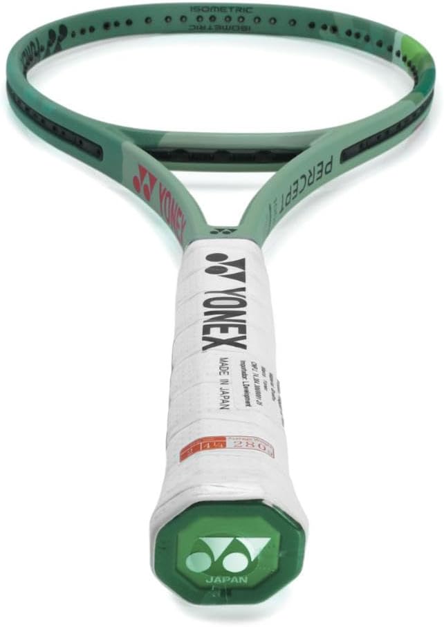 YONEX 23 Percept 100 (280 g) unbesaitet 280 g Tennisschläger Wettkampfschläger Hellgrün – Dunkelgrün