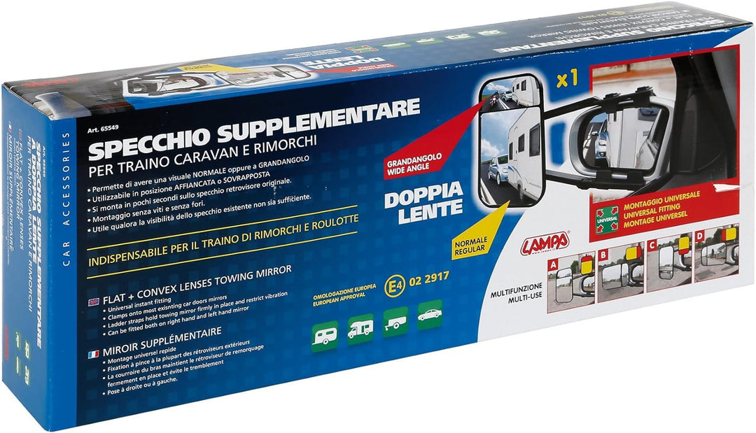 Lampa Wohnwagenspiegel Mittel