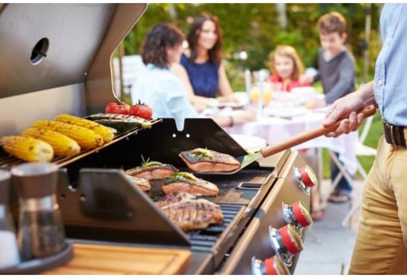 Tramontina Churrasco Grillbesteck-Set, 3-TLG, Grillutensilien, BBQ, Grillwender, Grillzange, Tranchi