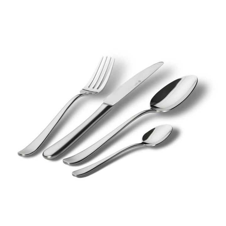 Paul Wirths BLUES Besteckset 12 Personen | harmonische Designformen für besondere Eleganz | Besteck