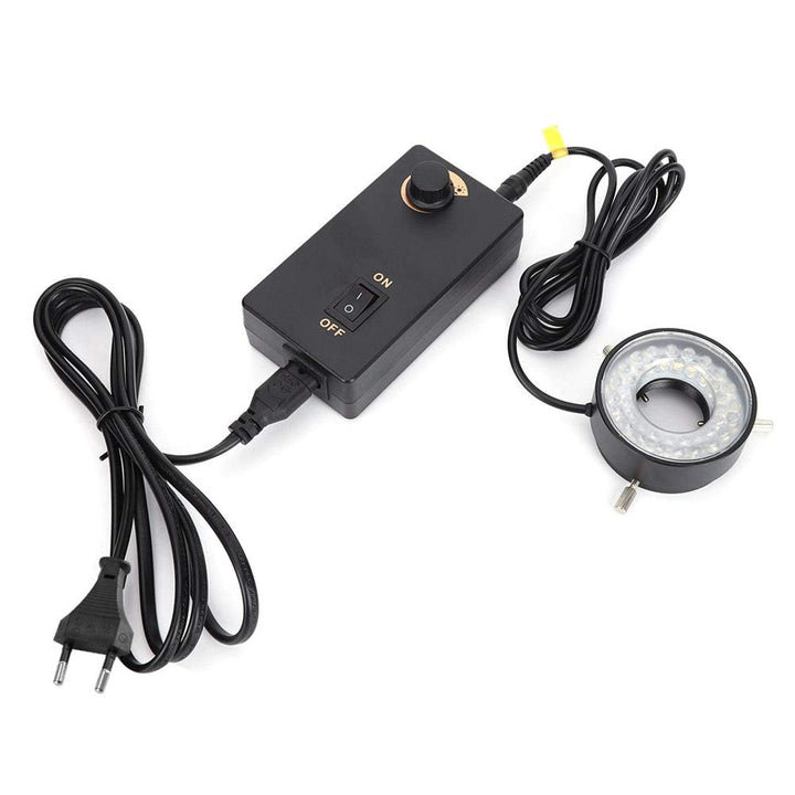 LED Mikroskop Ringlicht, Fydun Mikroskop Kamera Lampe LED Helligkeit Einstellbare Lichtquelle Beleuc