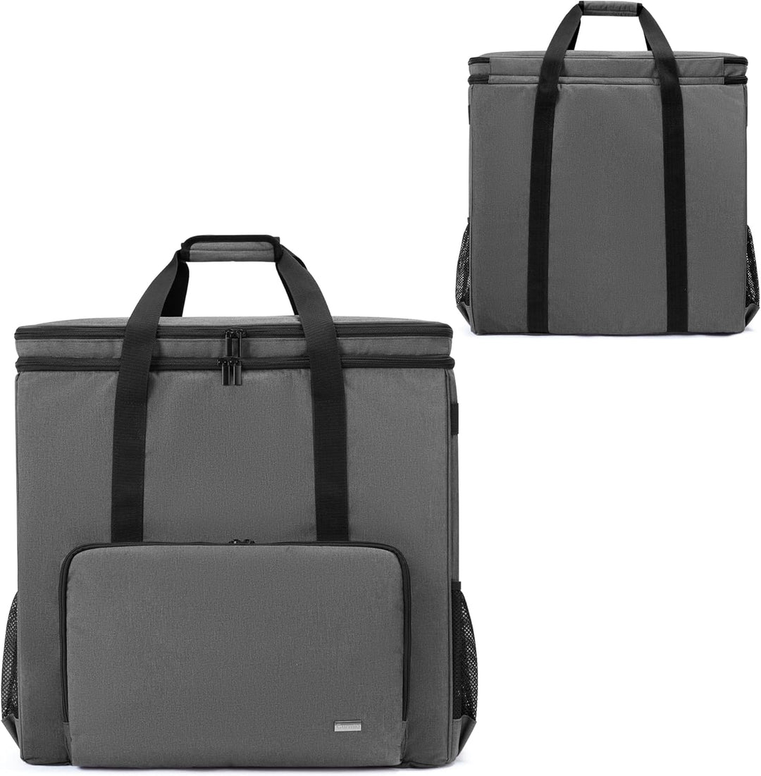 CURMIO Doppelschichte Tragetasche für PC Computer, Desktop-Computer-Reisetasche für PC-Gehäuse, Tast