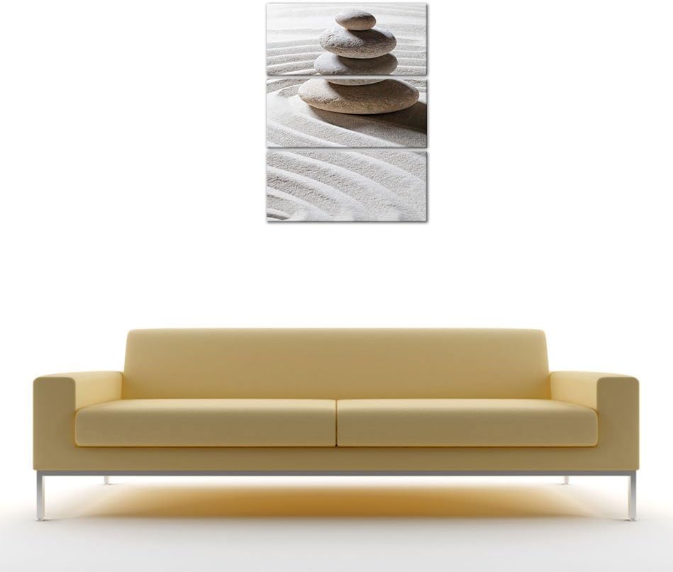 Bilderdepot24 Bild auf Leinwand | Relaxing in 60x90 cm mehrteilig als Wandbild | Wand-deko Dekoratio