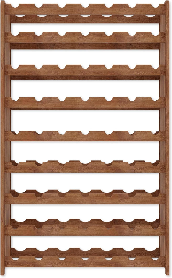 Lenmar, Wählen Sie Ihre Farbe, RW-3-63, Weinregal aus Holz, 118 x 72 x 26,5 cm, für 63 Flaschen, 9 l