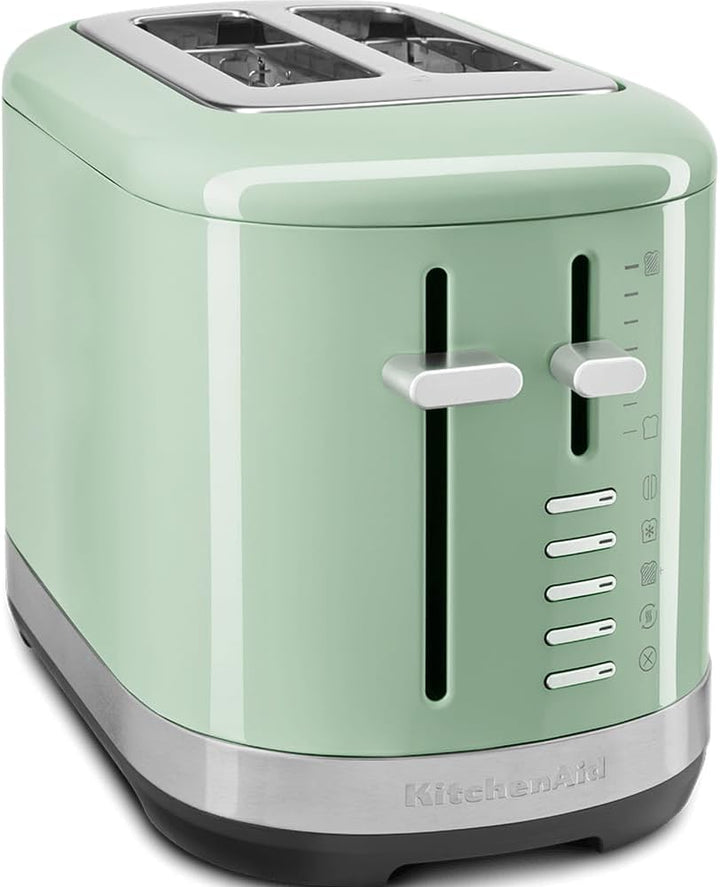 KitchenAid Toaster für 2 Scheiben - Retro Design Toast Machine - 7 verschiedene Funktionen (Pistazie