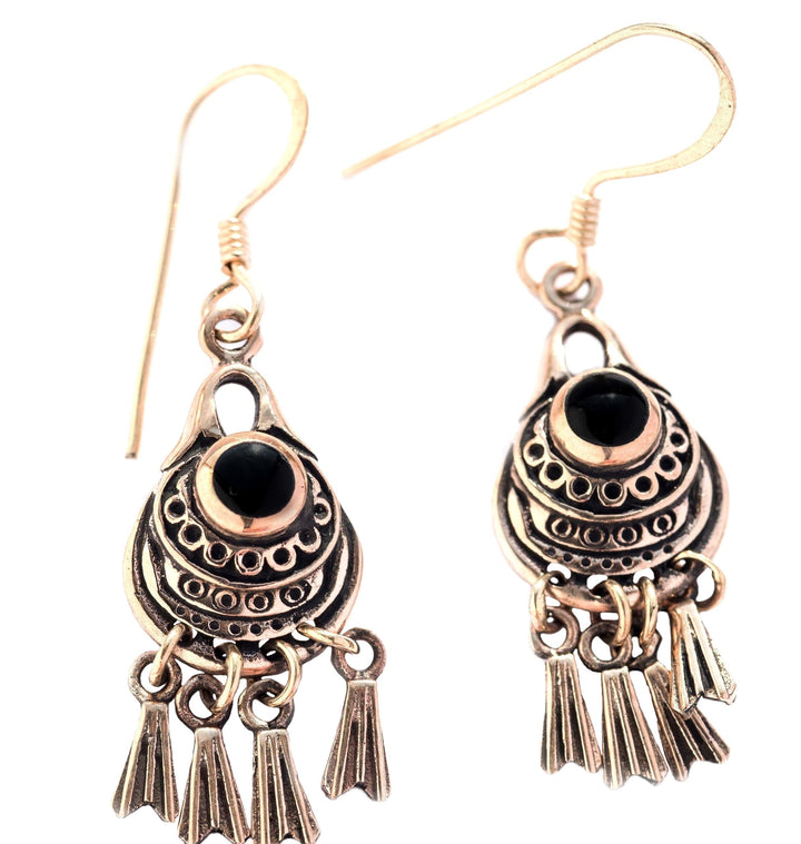 WINDALF Vintage Wikinger Ohrringe ASA 4.1 cm Bohemia Ohrschmuck Hippie-Gipsy-Ohrringe Hochwertige Br
