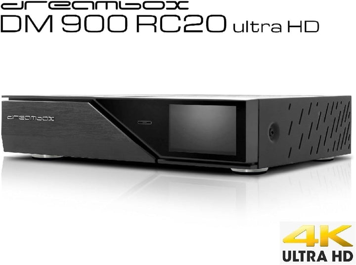 Dreambox DM900 RC20 UHD 4K 1x DVB-C FBC Tuner E2 Linux PVR Ready Receiver